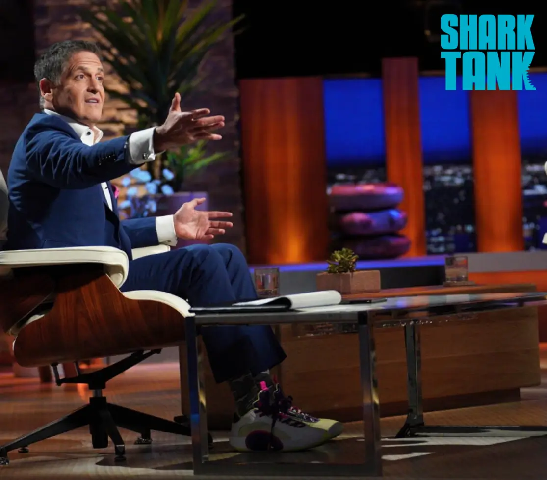 Barbara Corcoran reacting to the Slimqa slim Coffee Booster pitch